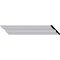 Ekena Millwork 4 3/4"H x 4 3/4"P x 6 3/4"F x 94 1/2"L Tristan Traditional Crown Moulding MLD04X04X06TN - alternate 1